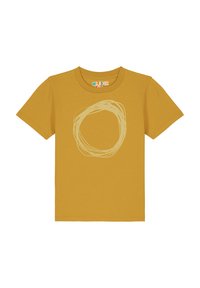 watapparel - KREIS - T-shirt print - ochre Miniatuurafbeelding 1