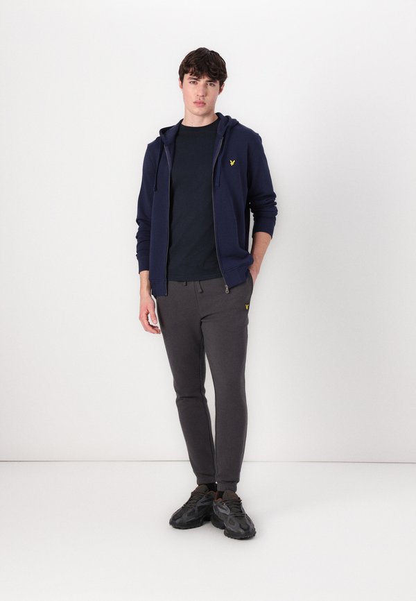 ZIP THROUGH HOODIE - Zip-up sweatshirt - ciemnoniebieski4