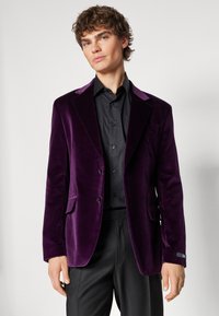 KARL LAGERFELD JACKET PURPOSE - Blazer jacket - plum