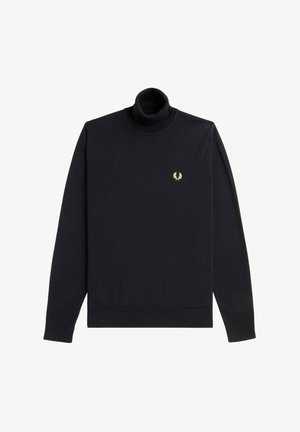 Fred Perry ROLL NECK - Maglione - black