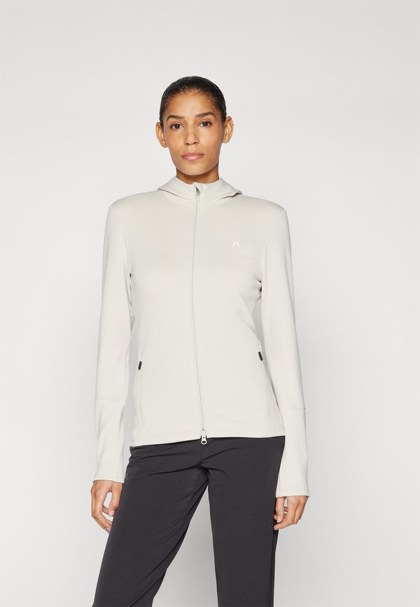 AERIAL ZIP HOOD - Zip-up sweatshirt - moonbeam