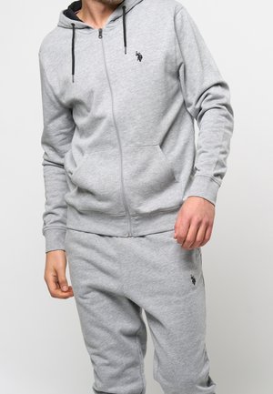 Tröja med dragkedja - grey