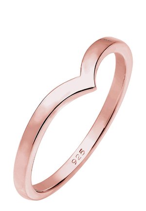 Elli BASIC V-FORM - Ringe - roségold-coloured