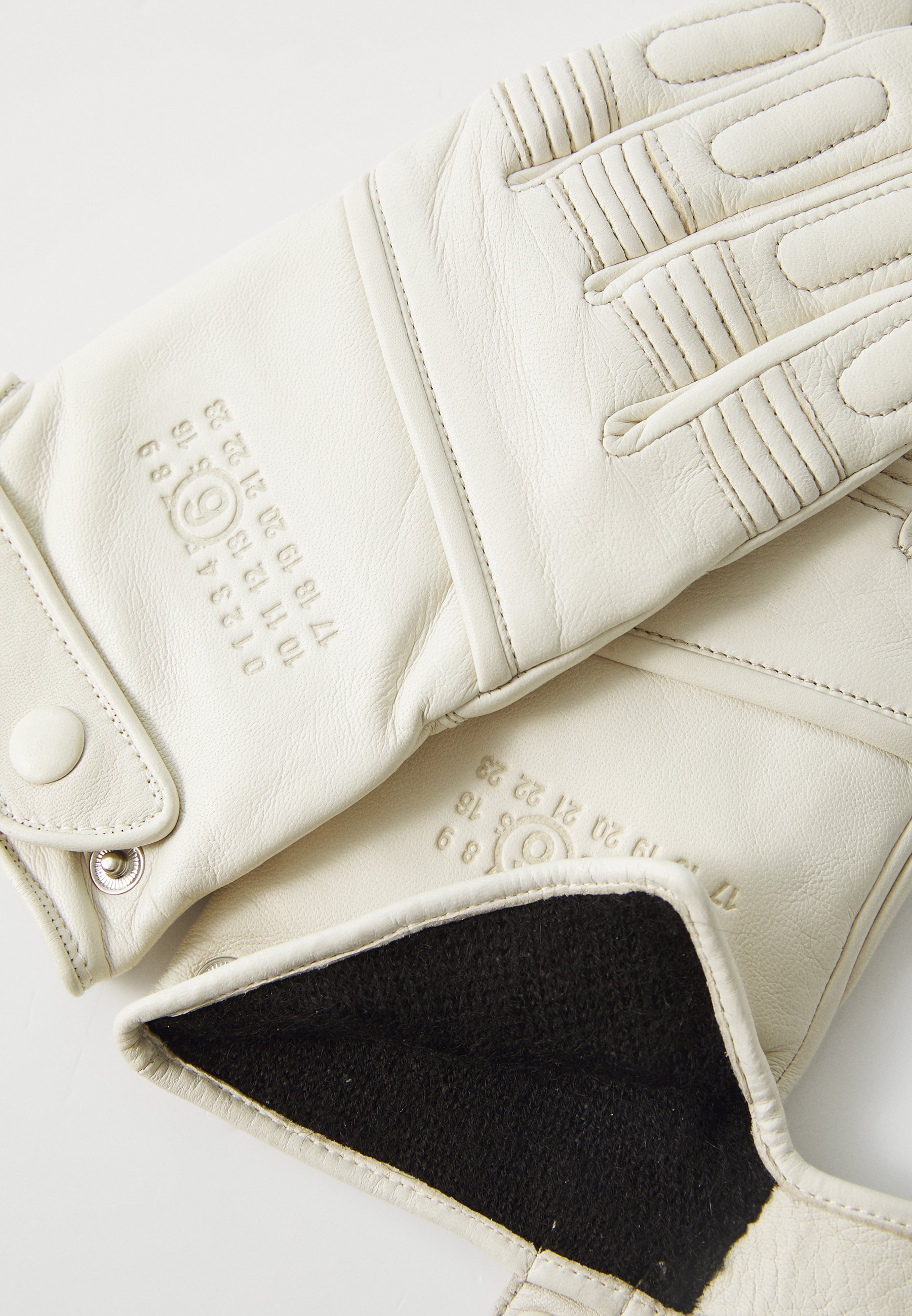 MM6 Maison Margiela GLOVES - Gloves - white/off-white - Zalando