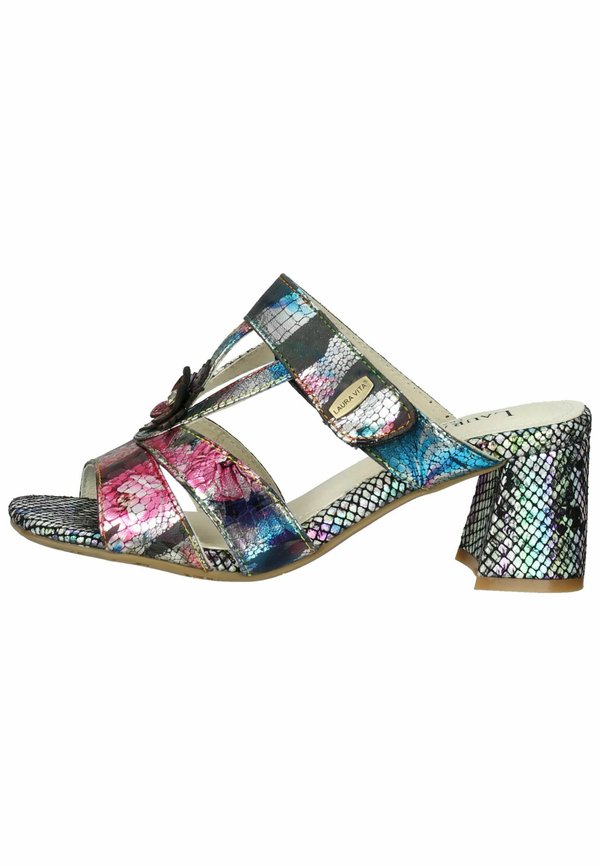 Pantolette hoch - noir