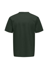 Only & Sons 2ER-PACK RUNDHALS KURZARM - Basic T-shirt - schwarz grün