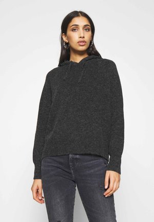 VMDOFFY HOOD - Hoodie - black melange