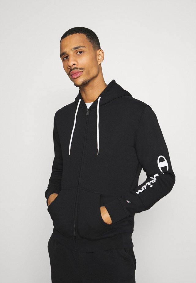 LEGACY - Zip-up hoodie - black