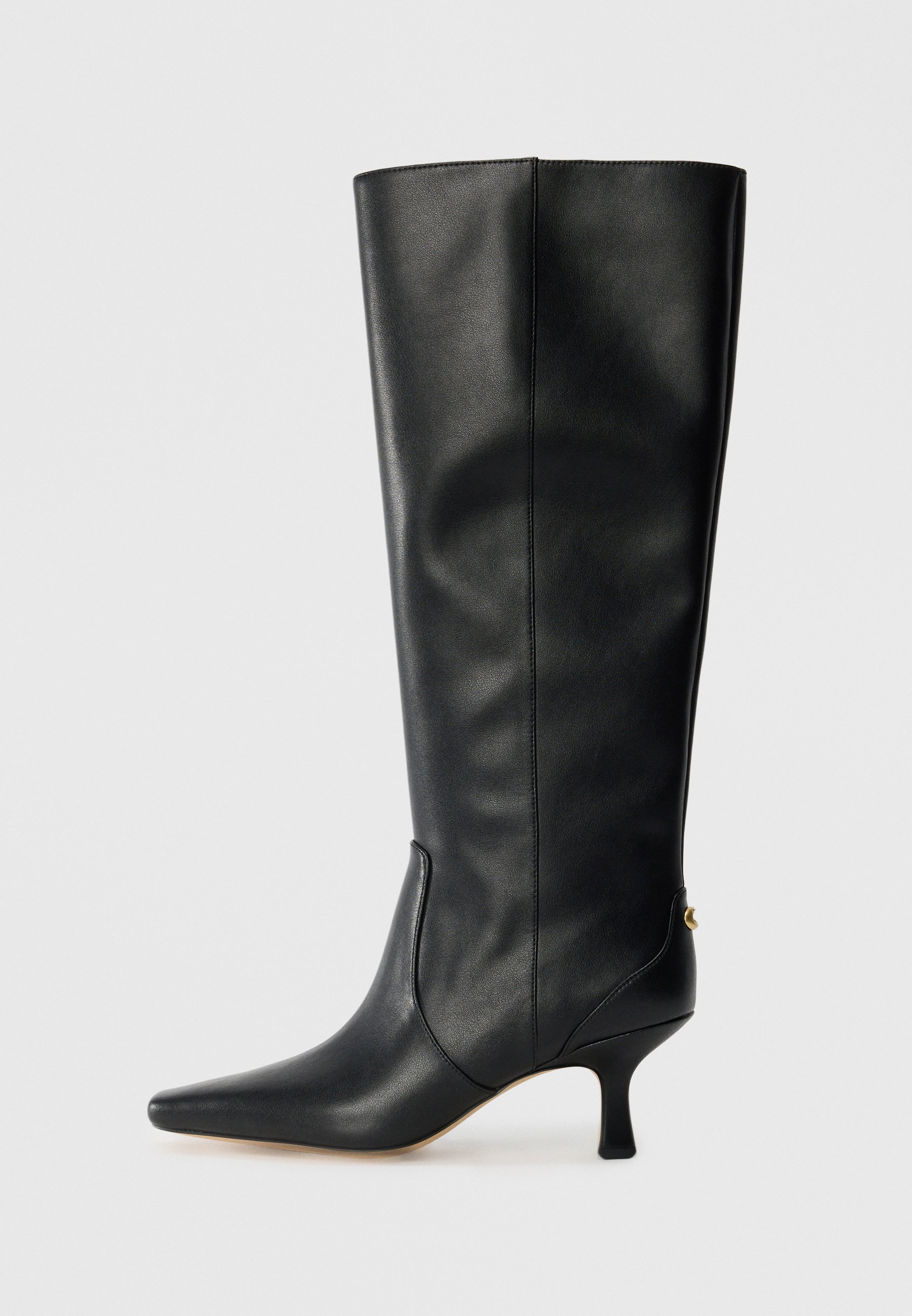 COACH SCULPTED Boots black