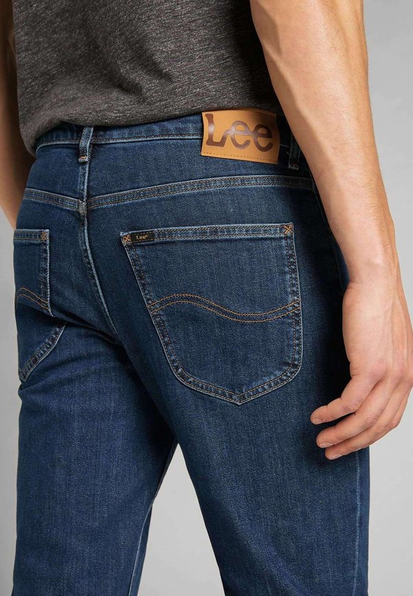 BROOKLYN - Straight leg jeans - dark stonewash2