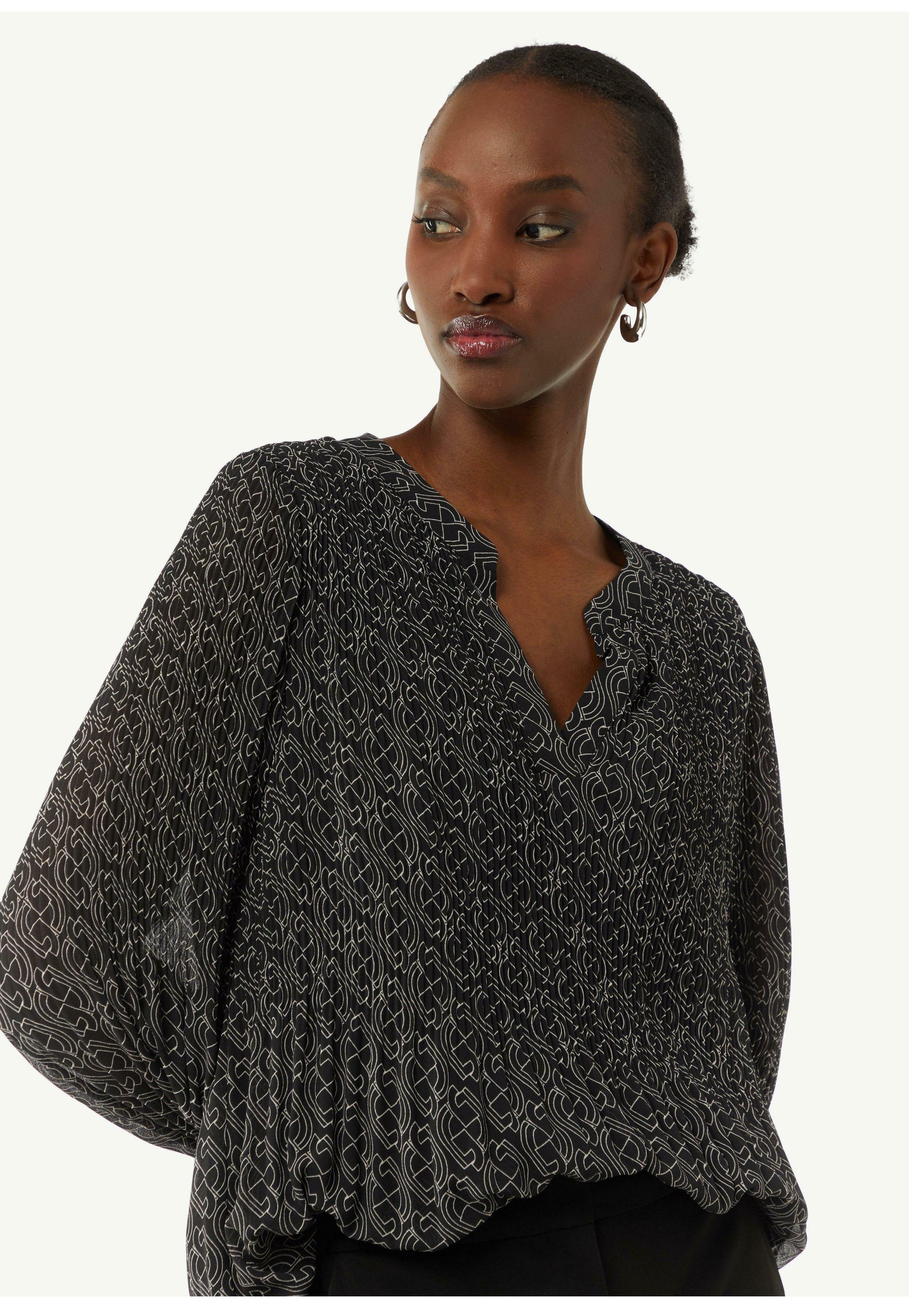 Comma Damen Bluse – Elegante Bluse Für Business & Freizeit, Vielseitig Kombinierbar