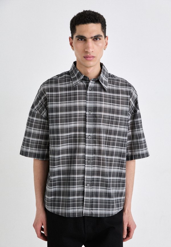 OVERSIZED CHECK SHORT SLEEVE - Shirt