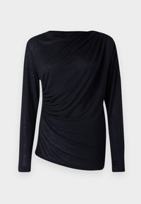 KATKA GINELA  - Pikkade varrukatega topp - black
