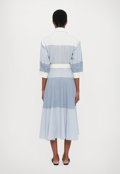 Sea HELMI STRIPED SHIRTING  - Skjortekjole - blue
