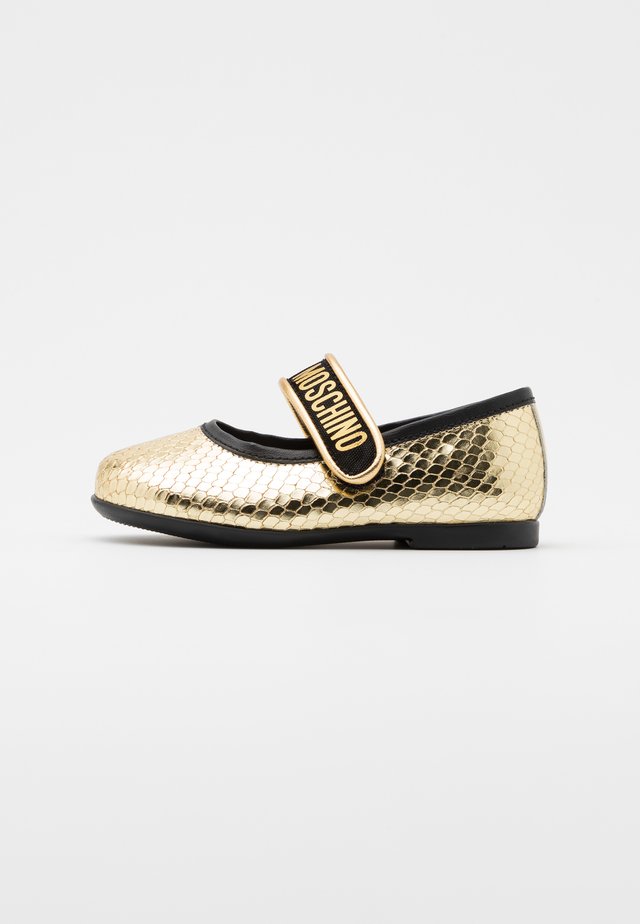 Riemchenballerina - gold