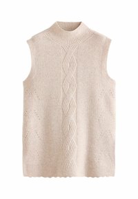 SCALLOP TANK  - Felső - cream