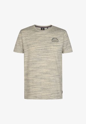 Petrol Industries, MEN T-SHIRT SS CLASSIC PRINT - T-Shirt print - navy blue