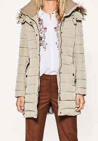 Esprit Vinterfrakke - beige