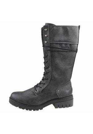 Plateaustiefel - grau