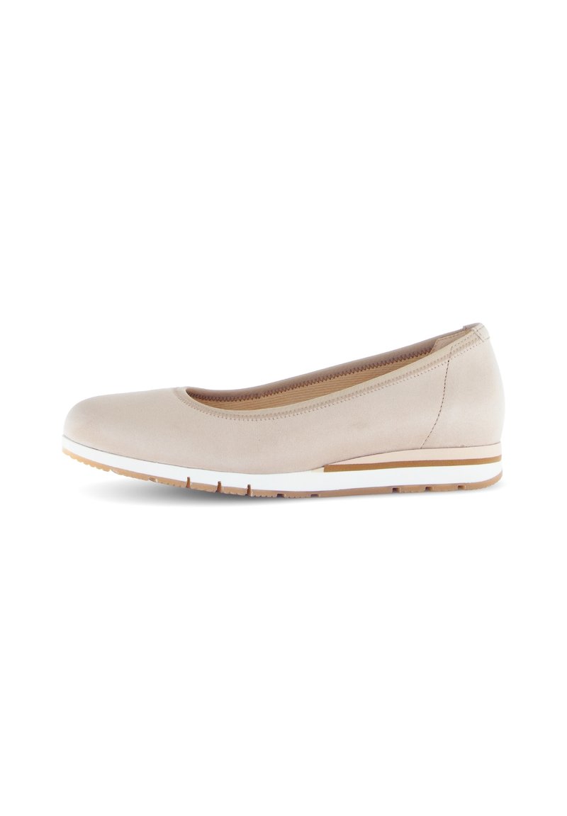 UNISA Ballerina Dames Betar Maat: 35 Materiaal: Suède Kleur: Beige