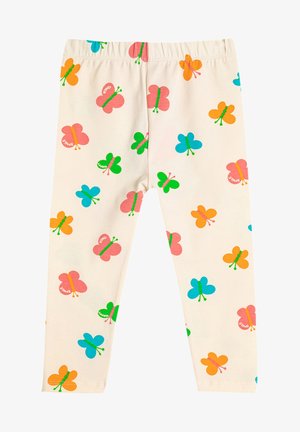 Koton PRINTED ELASTIC WAIST - Legging (type pantalon) - beige