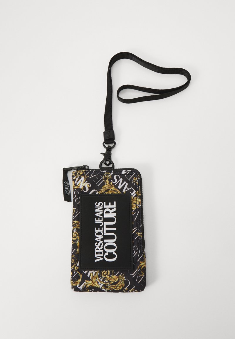 Versace Jeans Couture UNISEX Phone case black, goldcoloured/black