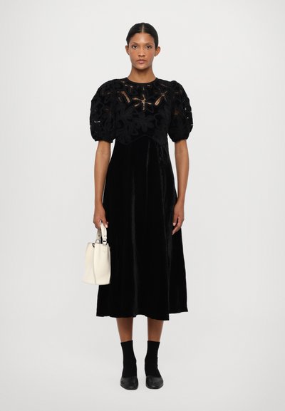 Sea ALICE EMBROIDERY PUFF DRESS - Apģērbs svinīgiem gadījumiem - black