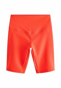 HIGH WAIST SCULPTING CYCLING - Legíny - kalhoty  - red