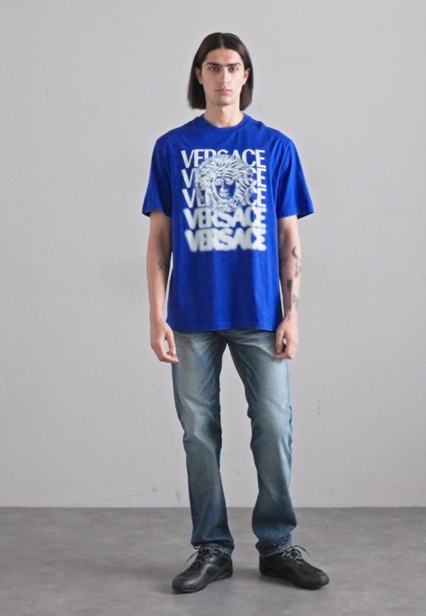 COMPACT MEDUSA MEDALLION PRINT - Print T-shirt2