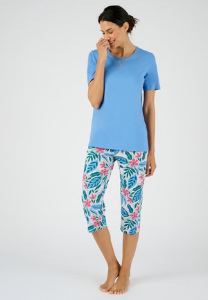 Damart FANTASÍA, DE PEINADO SET - Pyjama - bleu feuillage