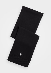 COMBED COTTON SCARF - Sál - black