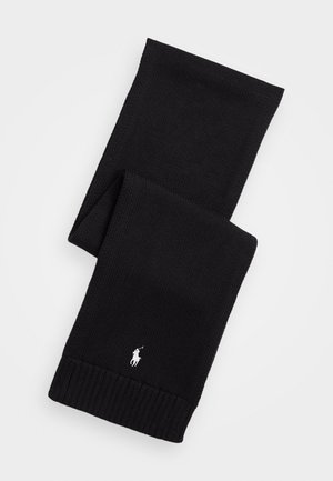 Polo Ralph Lauren COMBED COTTON SCARF - Écharpe - black