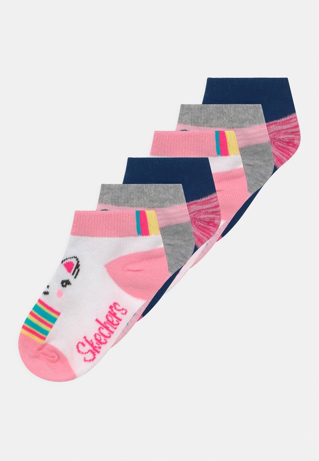 GIRLS SEASONAL 6 PACK - Sokken - white