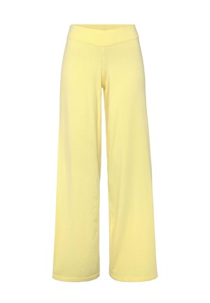 Trousers - gelb