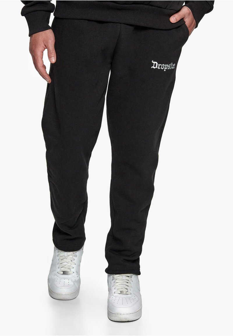 Dropsize LOGO  - Spodnji deli trenirk - black