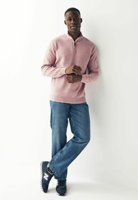 Next ZIP NECK - Maglione - pink
