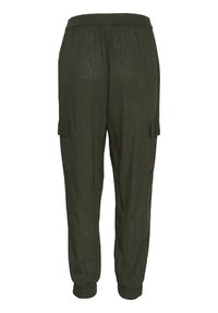 Kaffe KAMILIA CROPPED - Cargobyxor - forest night
