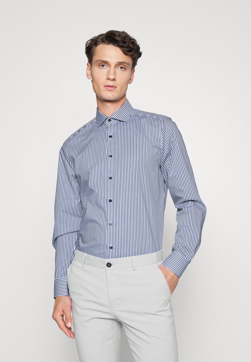 OLYMP Level Five Businesshemd - marine