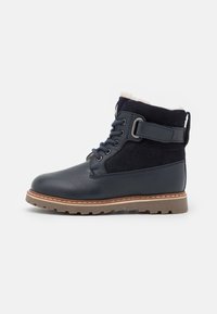 Friboo Botines con cordones - dark blue