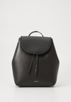 FOIL LOGO FLAP BACKPACK - Ryggsekk - black/toasted coconut