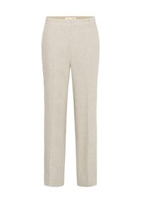 IDONY LINEN PREMIUM - Pantaloni - haze melange