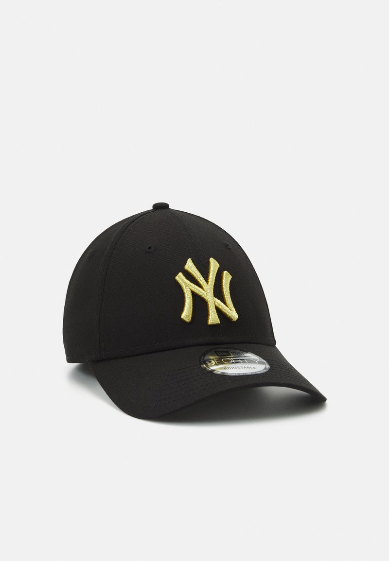 New Era METALLIC 9FORTY® UNISEX - Pet - black/yellow/zwart - Zalando.nl