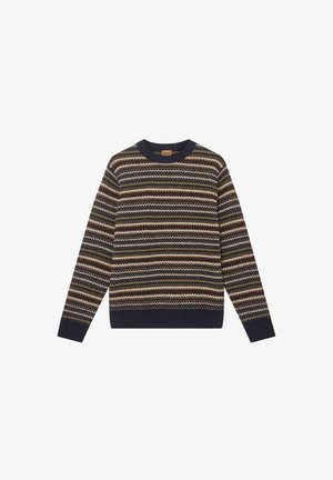 Mos Mosh Gallery APORTE ICE - Strickpullover - total eclipse