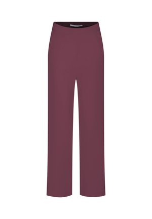 PALINA LONG - Stoffhose - burgund