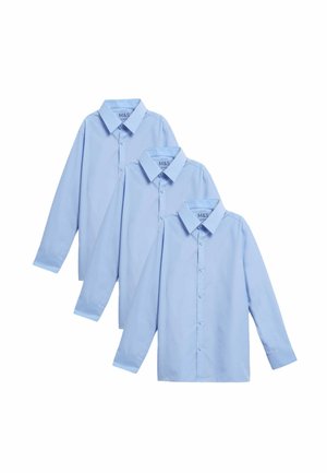 3PK SLIM FIT - Button-down blouse - blue