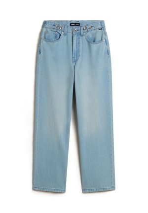Vans CINCHED CHECK 5  - Straight leg jeans - light stonewash