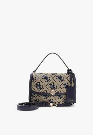 Guess, AUDREY LOGO CONVERTIBLE XBODY FLAP - Sac à main - navy logo