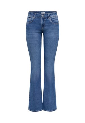 ONLY, FLARED FIT JEANS ONLPHOEBE NIEDRIGE TAILLE FLARED JEANS - Džínsy bootcut - medium blue denim