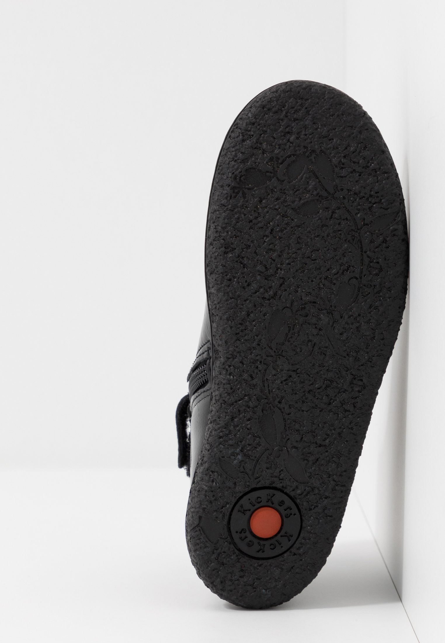 kickers vermillon noir