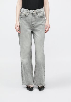 BLAKE - Avar lõikega teksad - light washed grey
